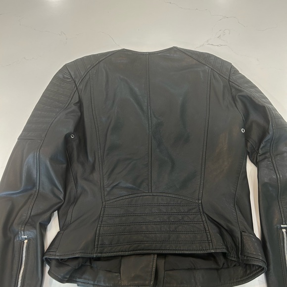 Diesel Black Leather Jacket! - Picture 4 of 16